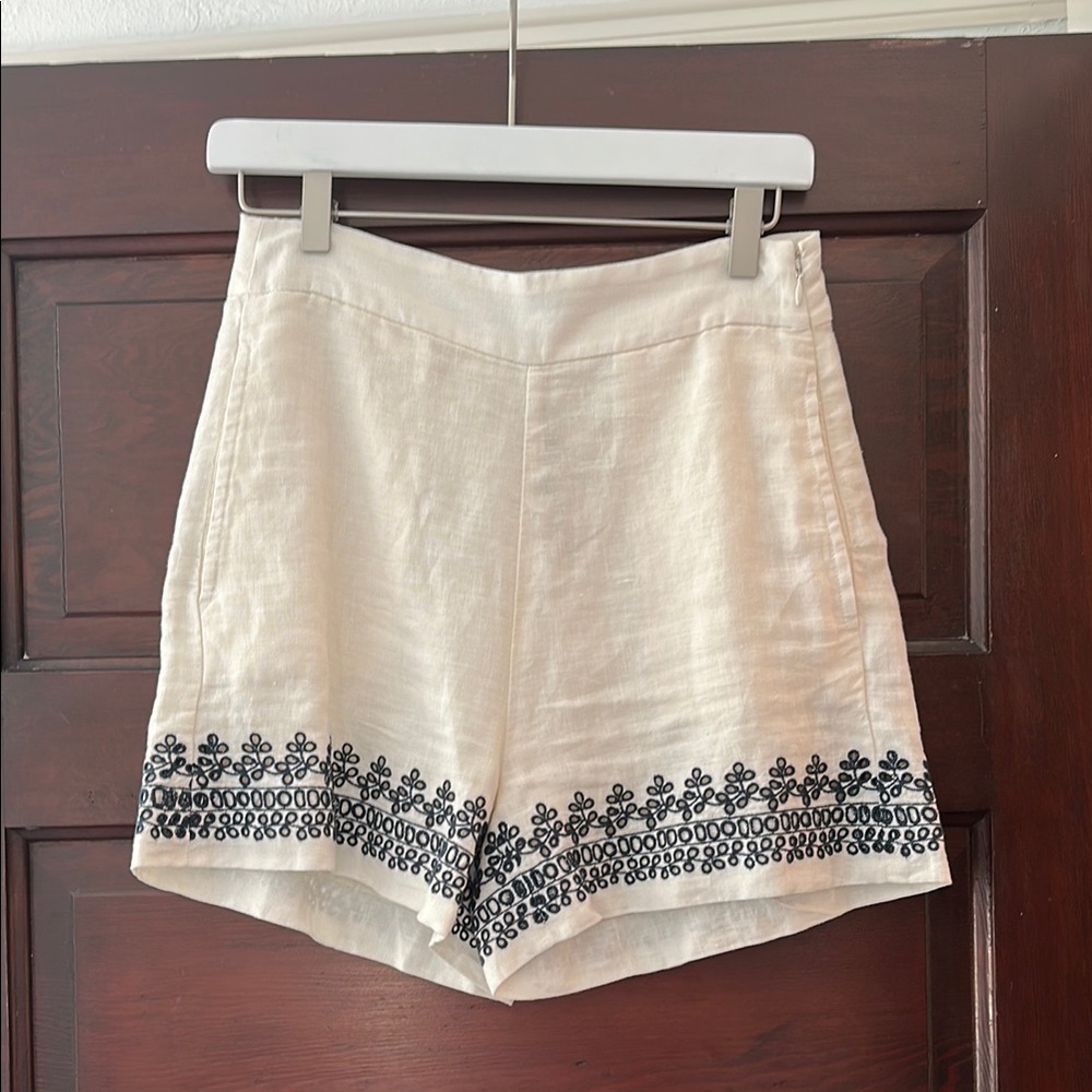 NWT J. Crew linen shorts